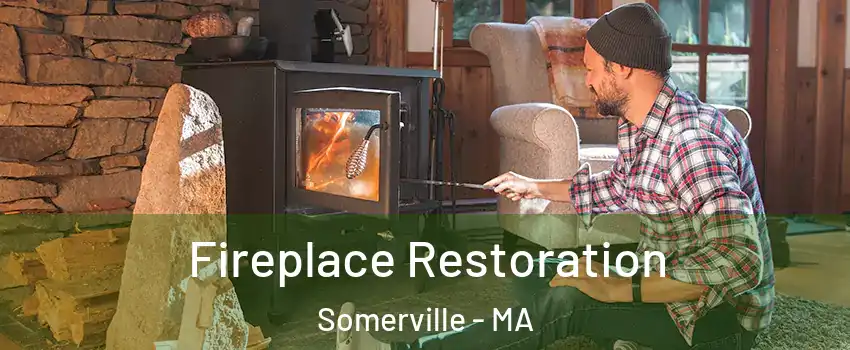  Fireplace Restoration Somerville - MA