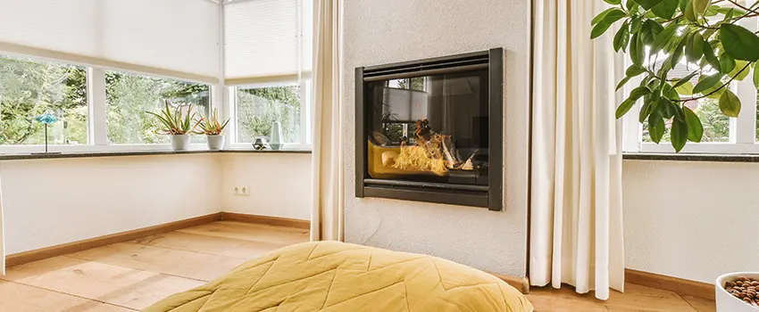 Residential Fireplace Ceramic Glass Installation in Somerville, MA