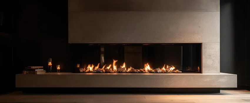 Gas Fireplace Ember Bed Design Services in Somerville, Massachusetts