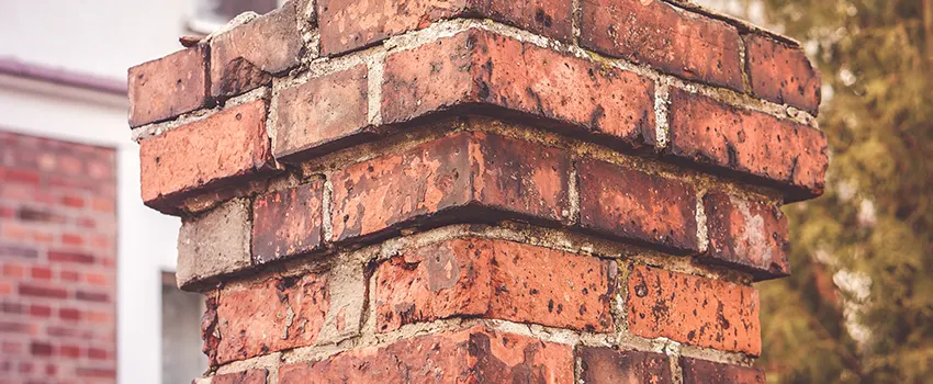Cracked Chimney Bricks Repair Cost in Somerville, Massachusetts