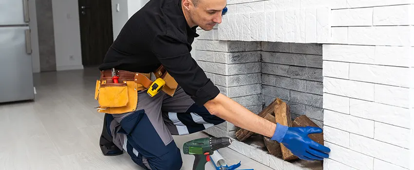 Fireplace Damaged Damper Frame Repair Services in Somerville, Massachusetts